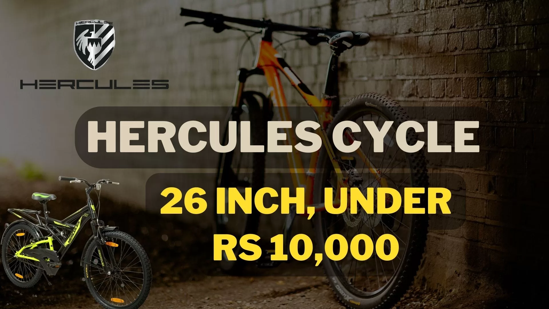 Hercules Cycle 26 Inch