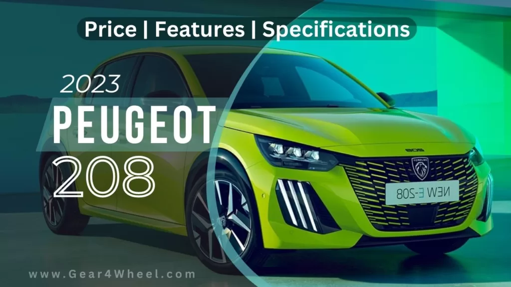 Peugeot 208 Price in India:Stylish & Efficient Supermini Car