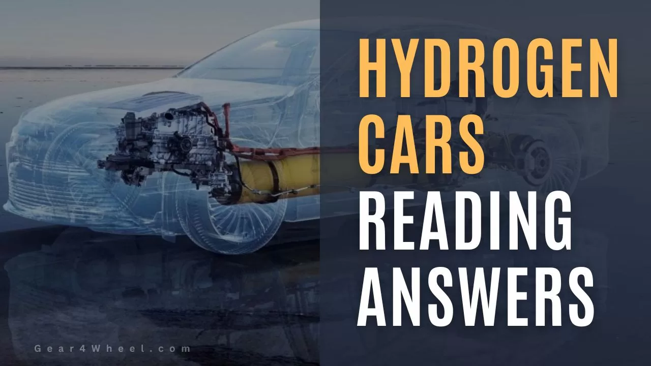 Hydrogen Cars Reading Answers