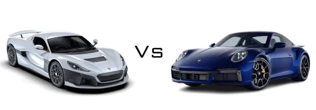 Rimac Nevera vs Porsche 911 Turbo S
