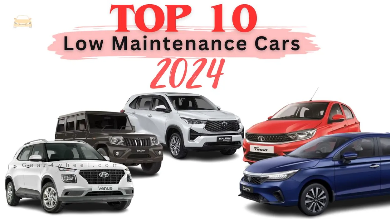 Top 10 Low Maintenance Cars to Buy in 2024