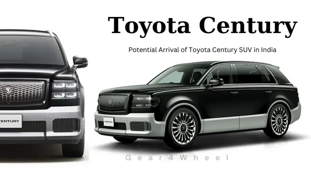 2024 | Toyota Century Price In India [Expected]